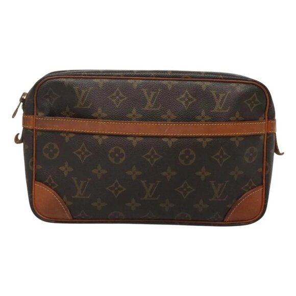 LOUIS VUITTON Monogram Compiegne 28 Clutch Bag - Picture 12 of 16
